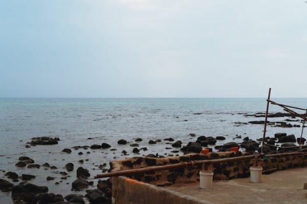 Beach Scenery - Scenic coastal view of Bình Thuận, Vietnam showc #31621053