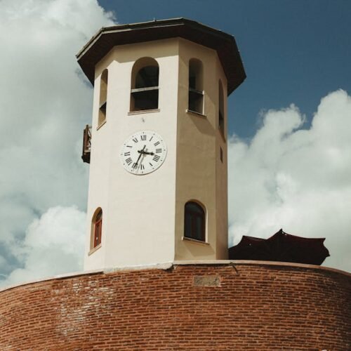 Desert Wilderness - A scenic view of Ankara Castle's clock tower wit #32107282 Desert Wilderness - A scenic view of Ankara Castle's clock tower wit #32107282