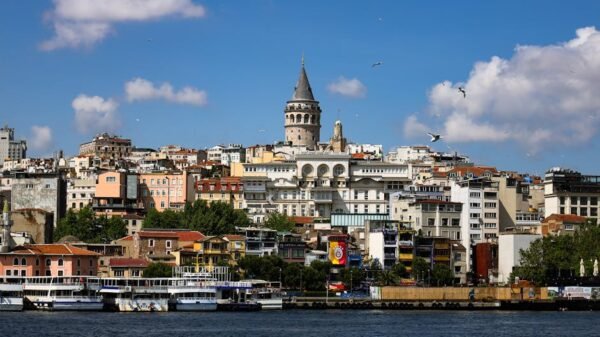 Mountain Landscapes - Explore the iconic Galata Tower standing tall am #32344365