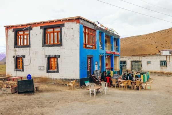 Desert Wilderness - A vibrant café in Komic Village, Himachal Prades #5324307